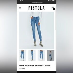 Pistola Denim Skinny Jeans